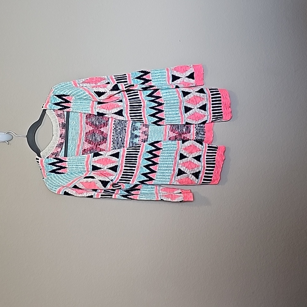 NWOT LLOVE USA Open Cardigan